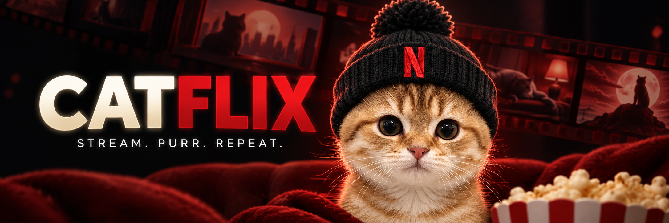CATFLIX — Stream. Purr. Repeat.
